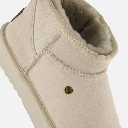 Warmbat Durack Gevoerde boots grijs Suede