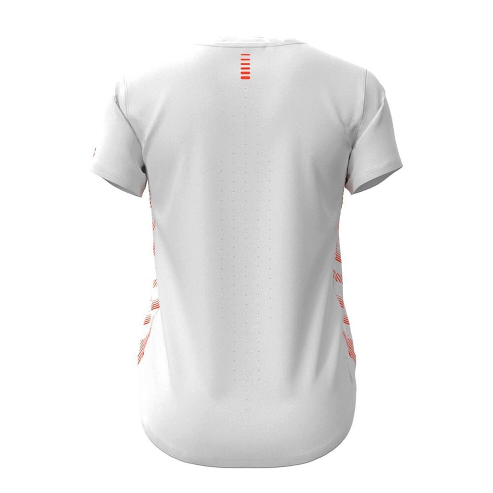 Under Armour UA ISO-CHILL LASER II - Maillot Femme white/reflective