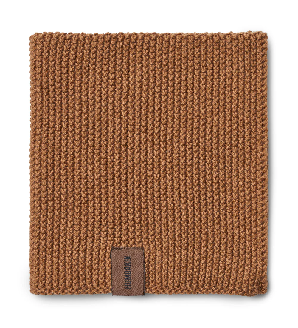 Humdakin  Strikket karklud, Tabacco - 28x28 cm.