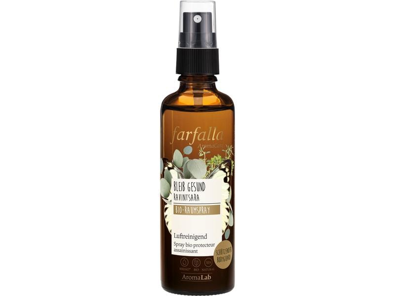 Farfalla Raumspray Ravintsara Luftreiniger 75 ml Krautig-frisch duftender Raumspray