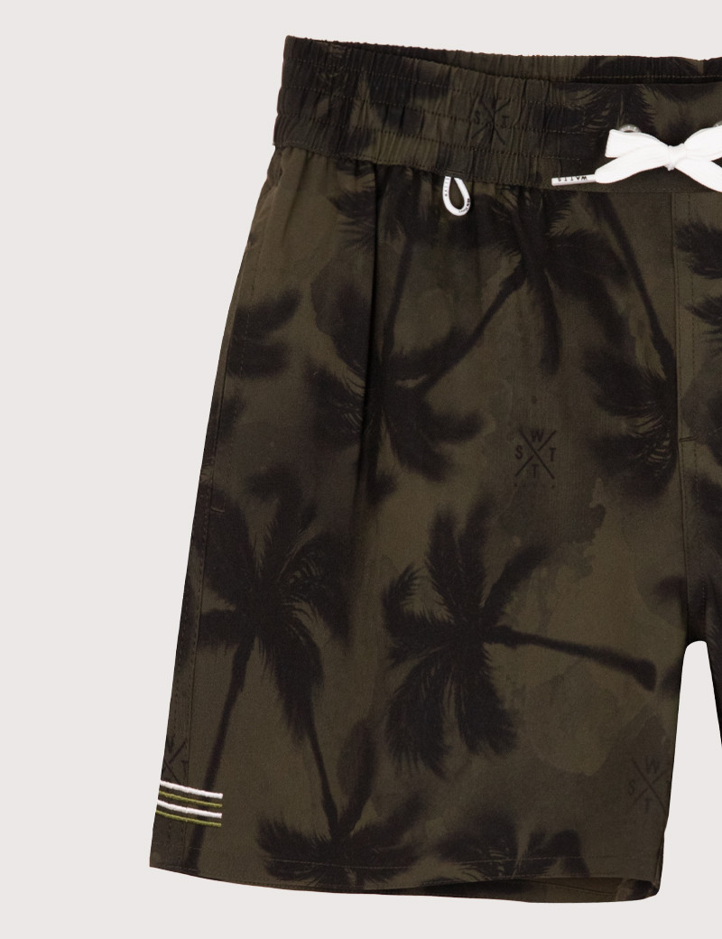 WATTS MAILLOT DE BAIN COOL Z KAKI TROPICAL