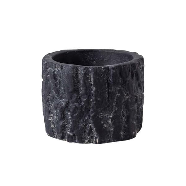 INF Klatredyr Matbolle Klatredyr Matboks Stubbe Skål - Naturlig Design for Reptiler og Amfibier Sort