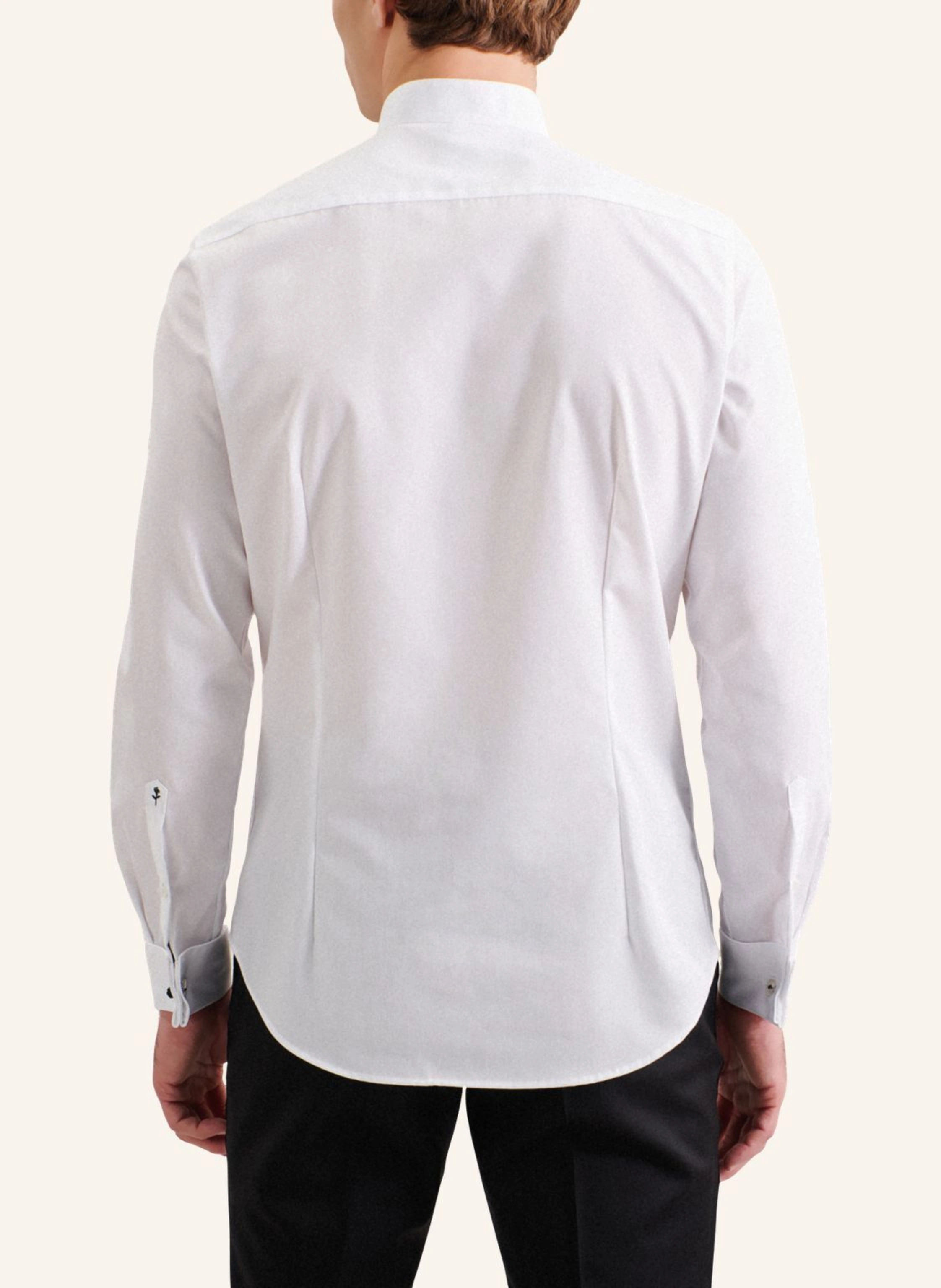seidensticker Smoking-Hemd Slim Fit mit Umschlagmanschette