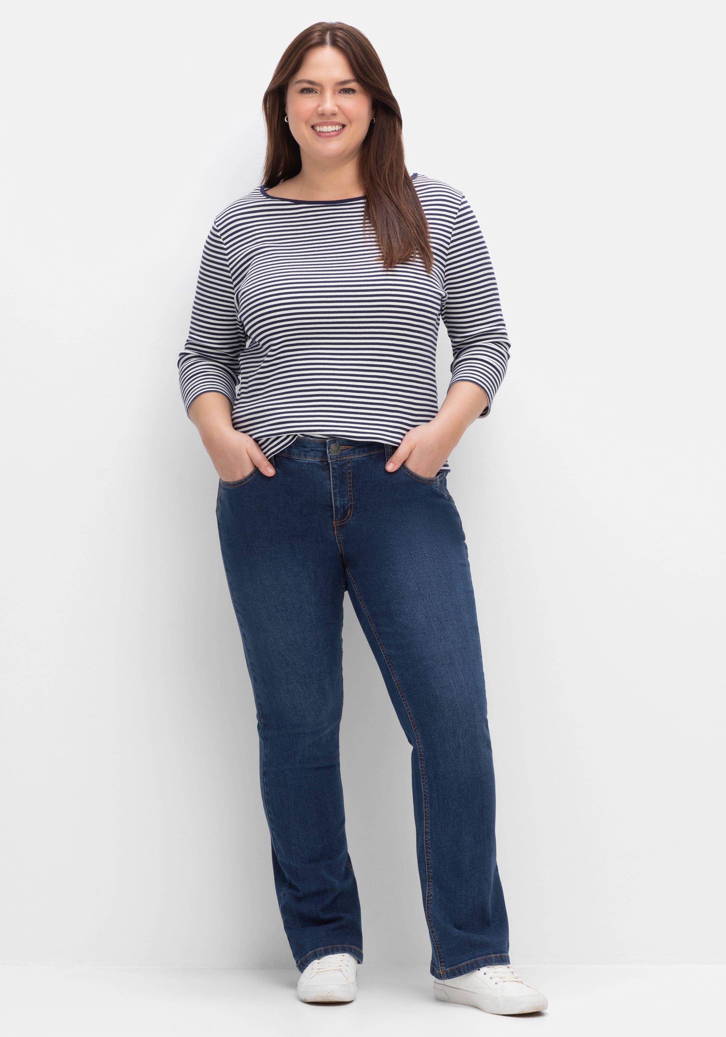 Bootcut-Jeans in Curvy-Schnitt SUSANNE