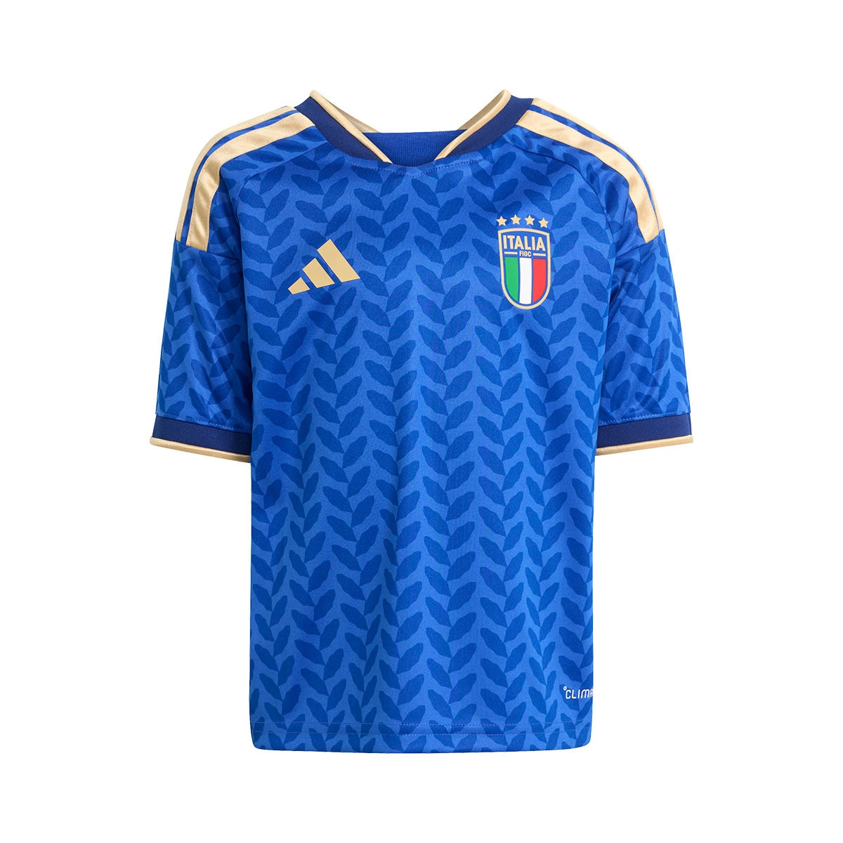Conjunto adidas Itália Primeiro Equipamento Mundial 2026 Criança