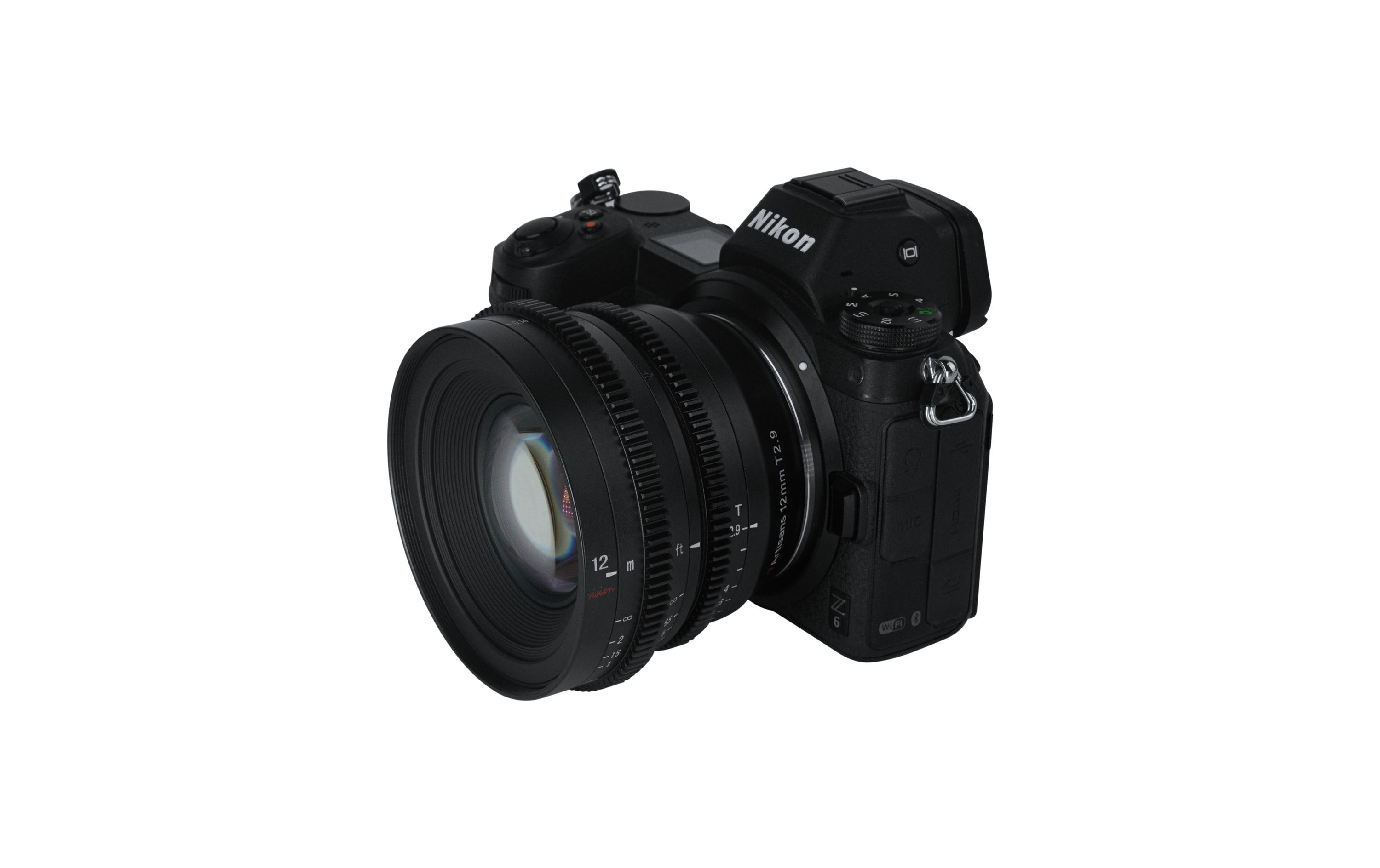 Festbrennweite 12mm T/2.9 – Nikon Z<br>Scharfe, kompakte und robuste Weitwinkel-Festbrennweite