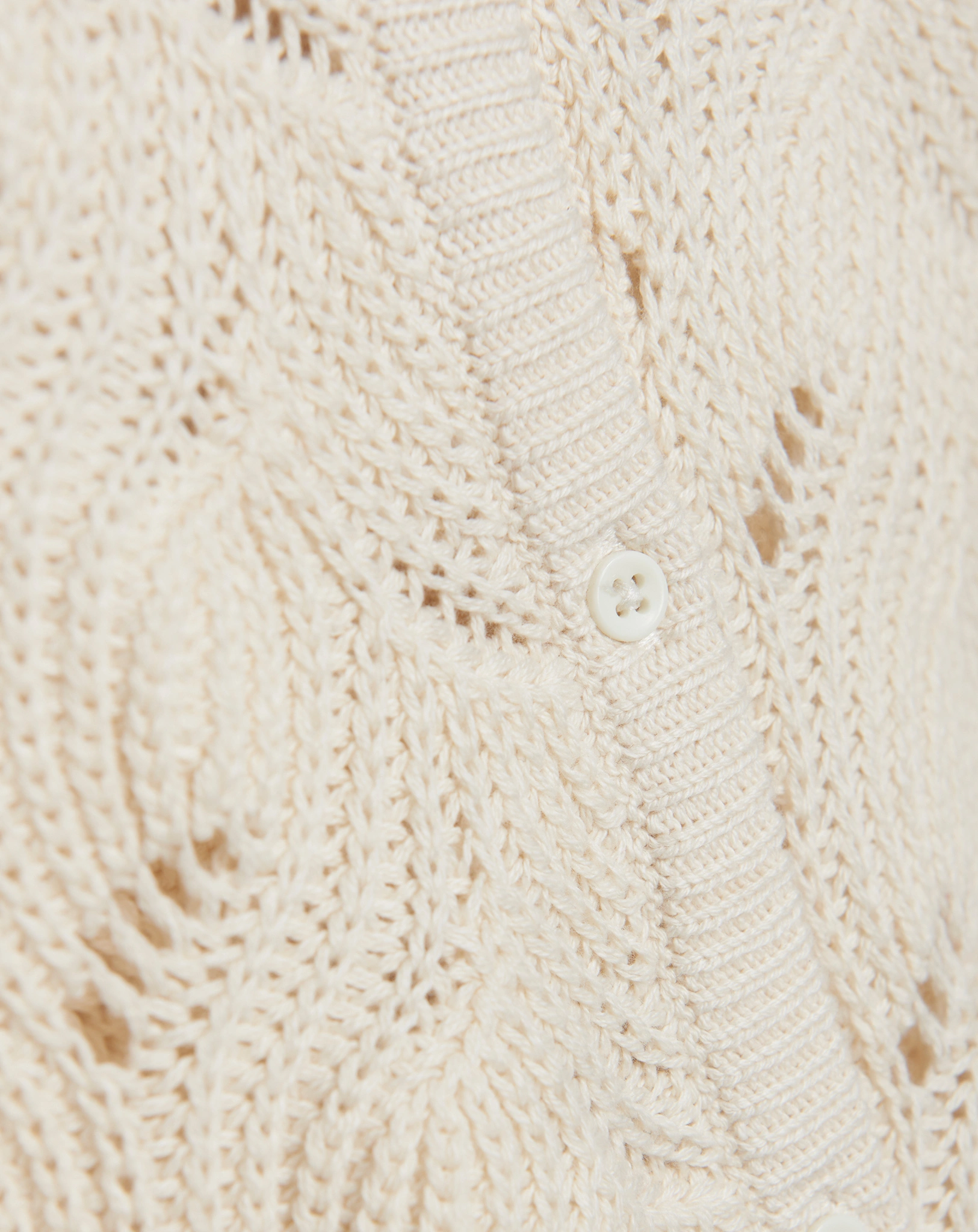 Strickjacke SHELLI in seedpearl