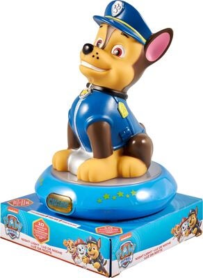 Paw Patrol Nattlampe Chase 25 cm