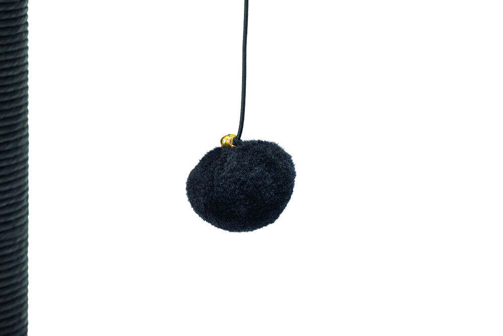 Beeztees Serpa - Krabpaal - Zwart - 70x45x44 cm