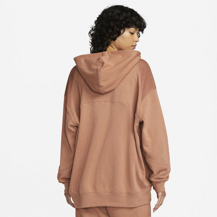 Nike Air Fleece Haettetroje Brun