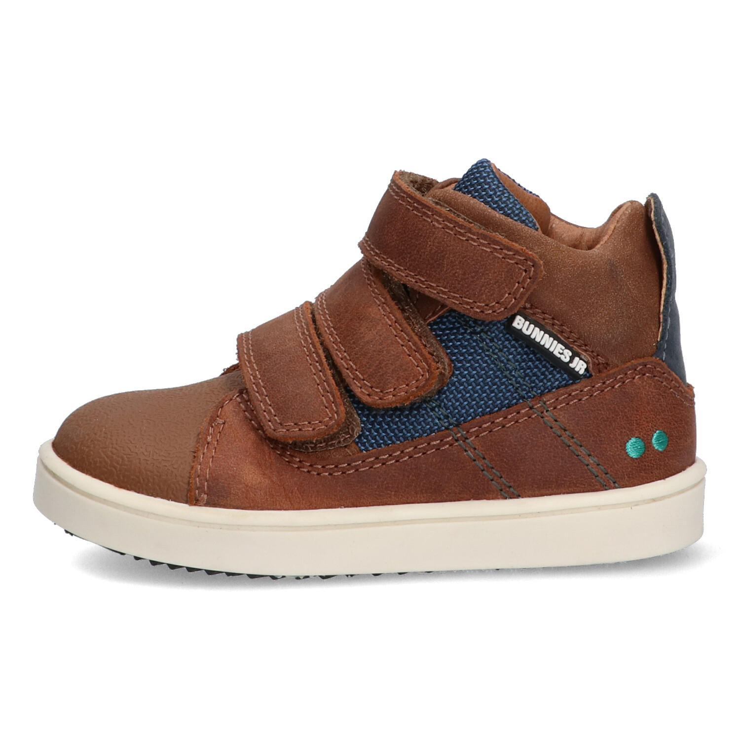 Jongens Hoge Sneakers Bunnies JR Bunnies Bruin
