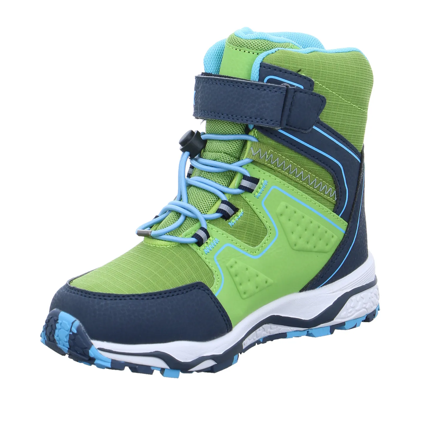 LURCHI Kleinkinder-Snowboot  Membran Grün Textil  Sneaker high