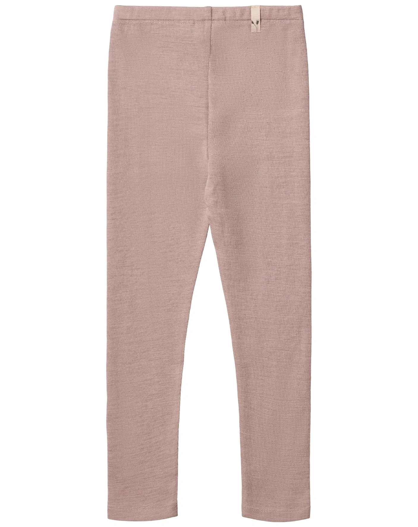 Woll-Leggings BASIC in dark powder