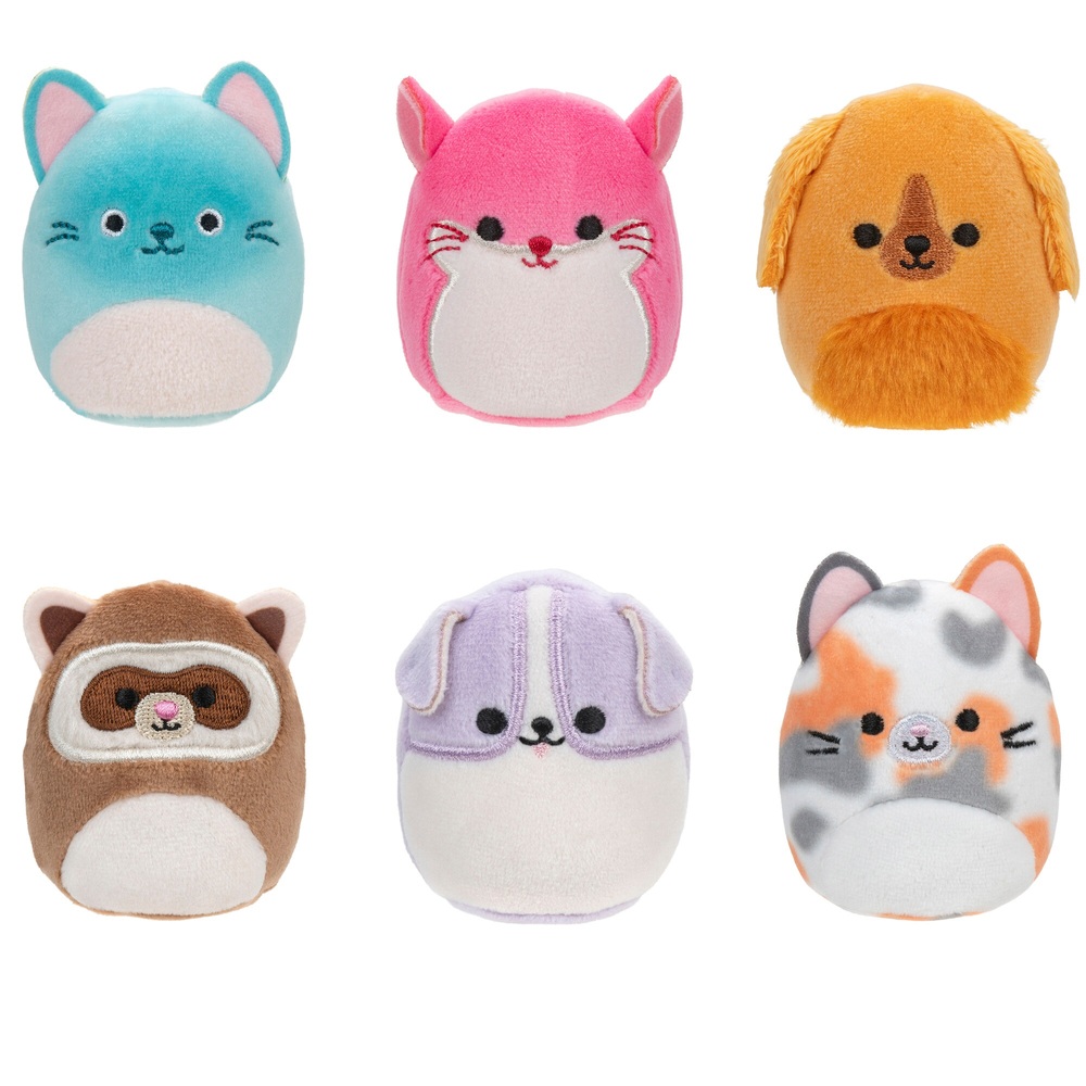 Squishville von Original Squishmallows – Perfect Pals Squad 6er-Pack