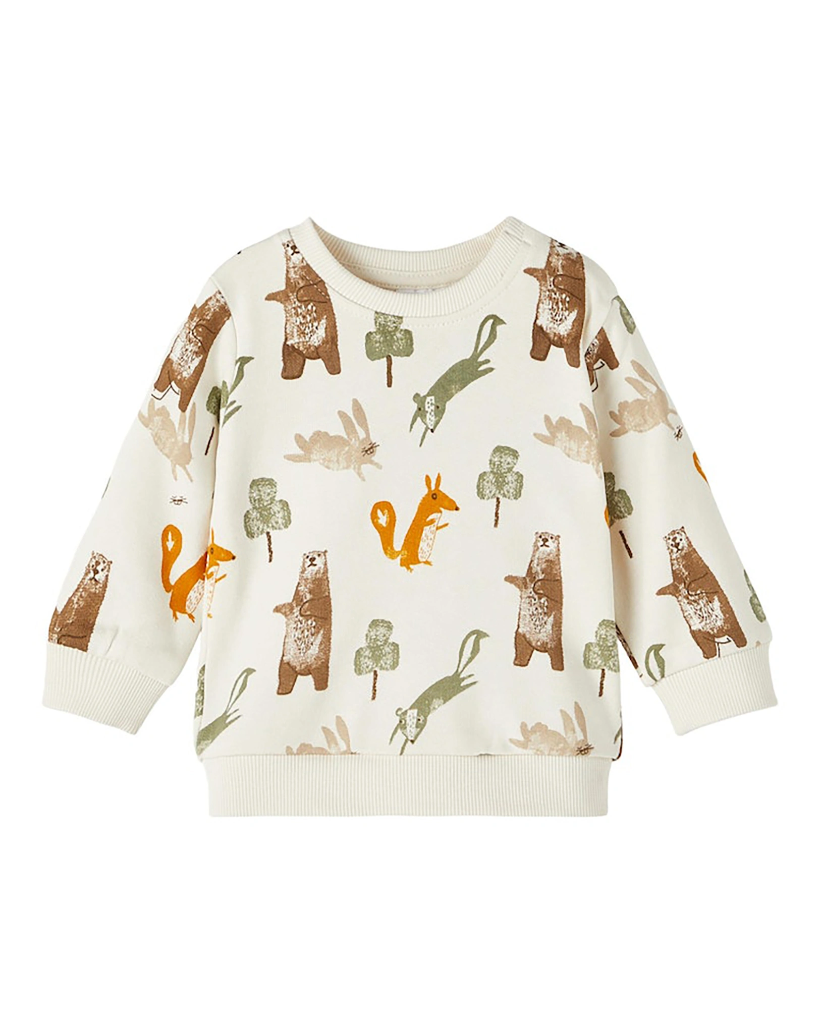 Sweatshirt NBNONO ANIMALS in jet stream