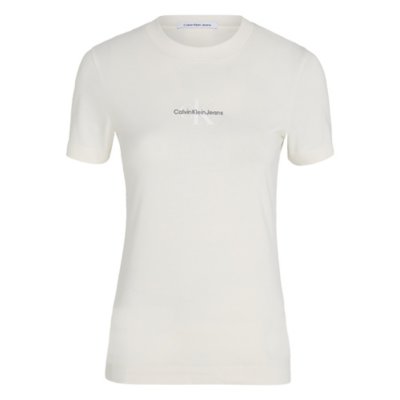 Tee-shirt à manches courtes femme Monologo Slim Fit CALVIN KLEIN