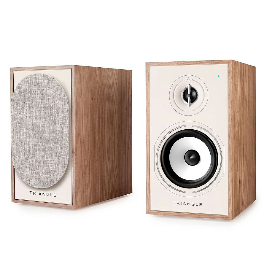 Triangle Borea BR02 CONNECT Chêne Clair + Audio-Technica AT-LP60XUSB Gris