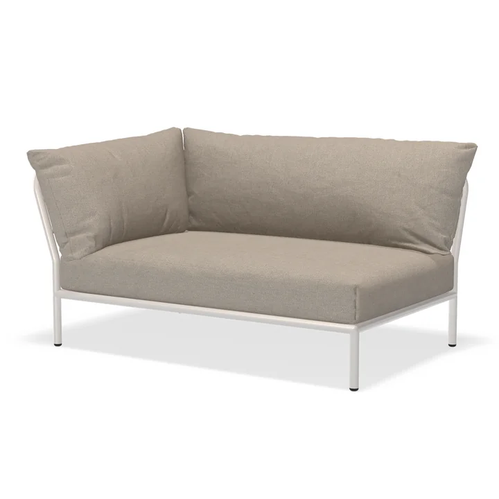 HOUE - Level 2 Sofa, links, muted white / ash
