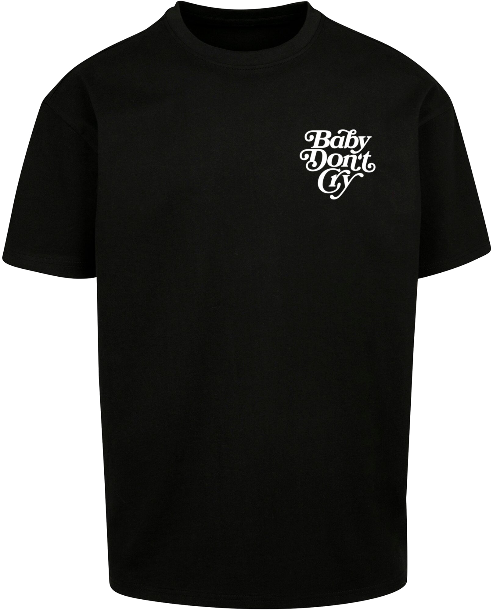 Mister Tee Baby Don't Cry O T-Shirt Schwarz