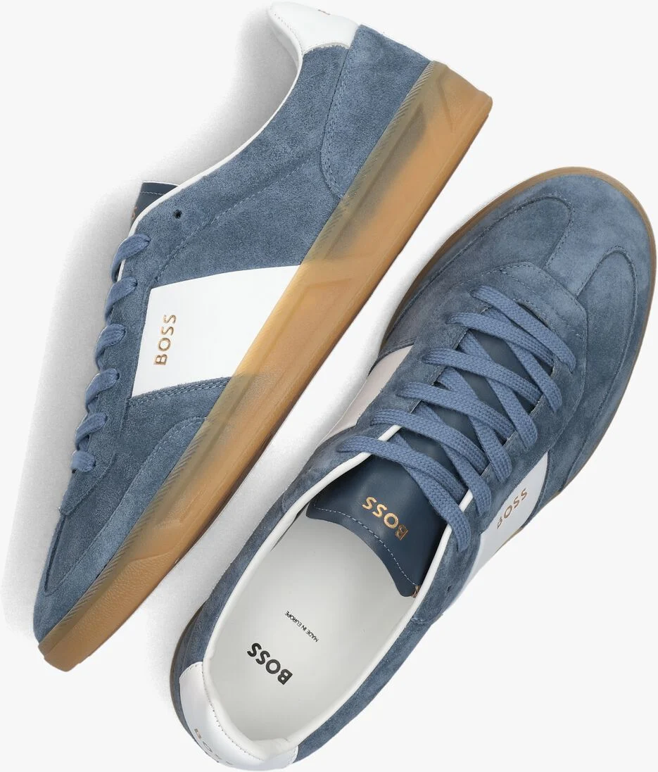 BOSS blauwe boss lage sneakers brandon_tenn