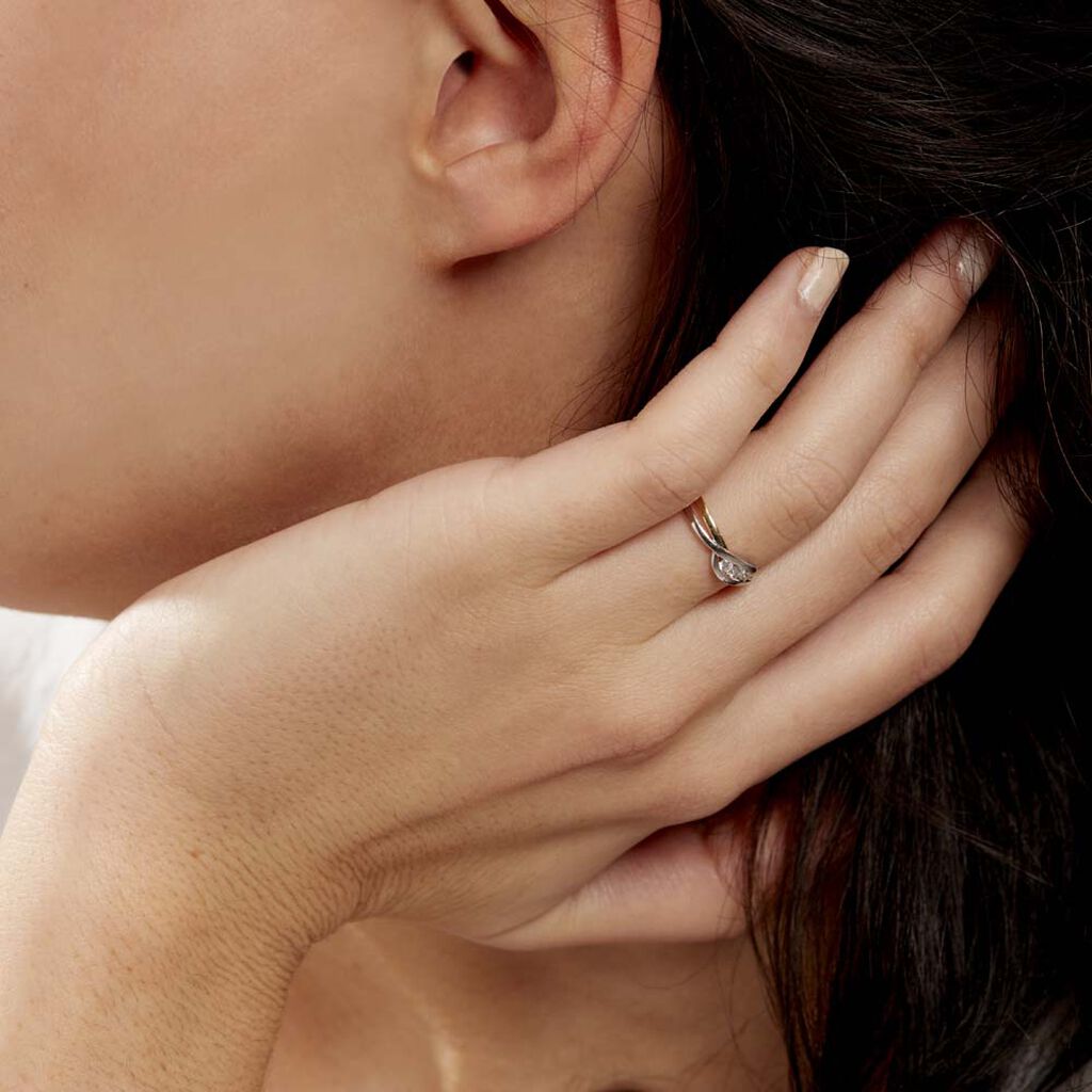 Bague Callie Or Bicolore Diamant
