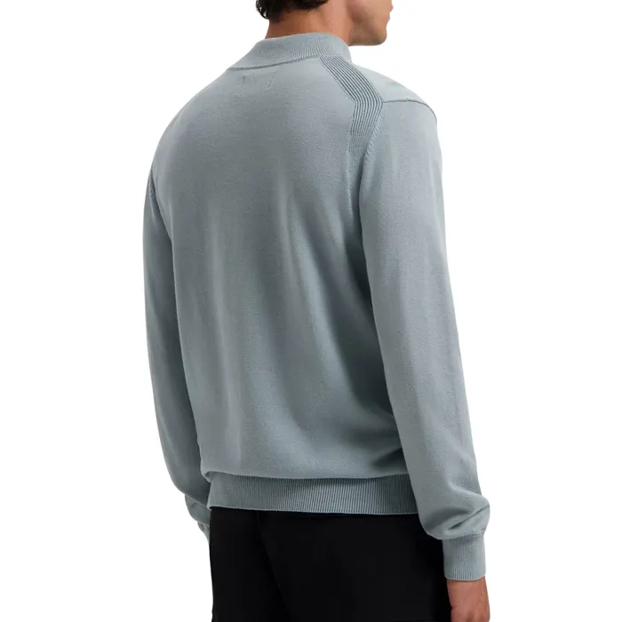 Pure Path Knitwear Hidden Halfzip Sweater Heren