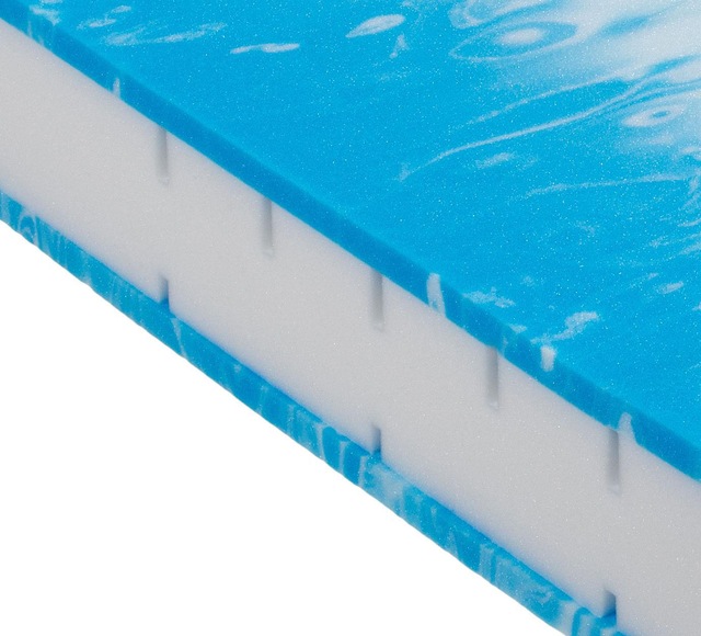 Beco Gelschaummatratze »Duo Gel Comfort« 20 cm hoch 1 Stk. tlg. komfortable Matratze in 90x200, 140x200 cm und weiteren Grössen