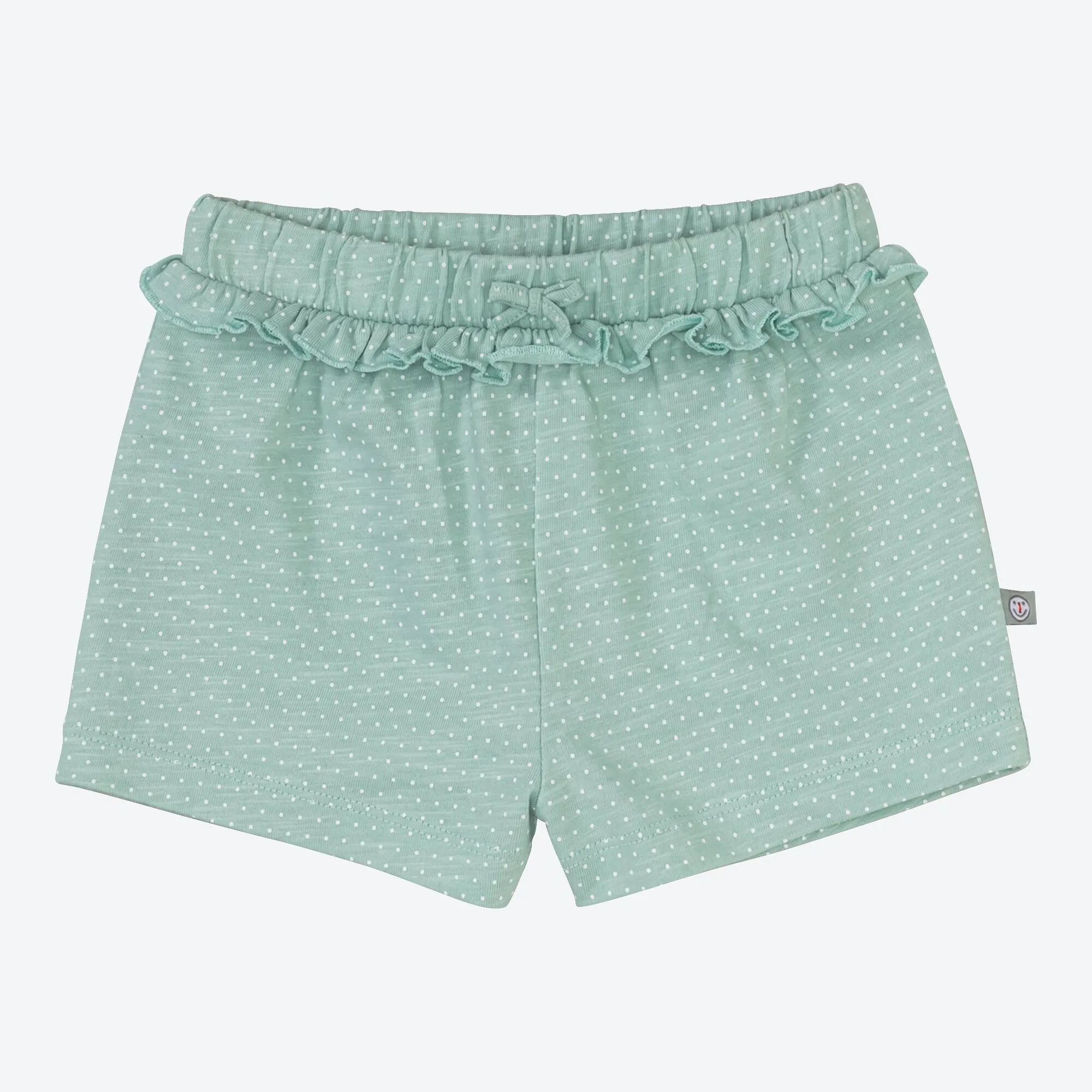 Baby-Mädchen-Shorts mit Rüschen