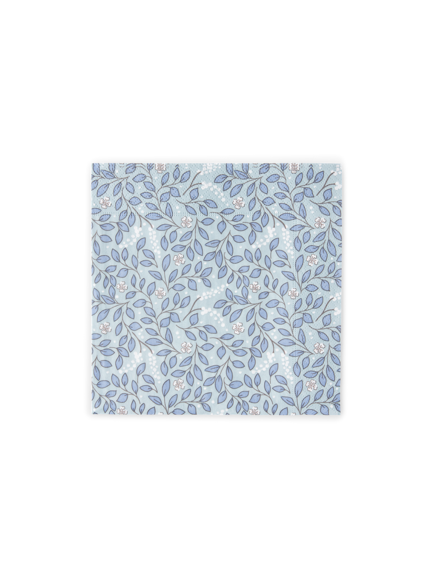 Servietter | 33 x 33 cm. 20 stk. | Smokey Blue, White