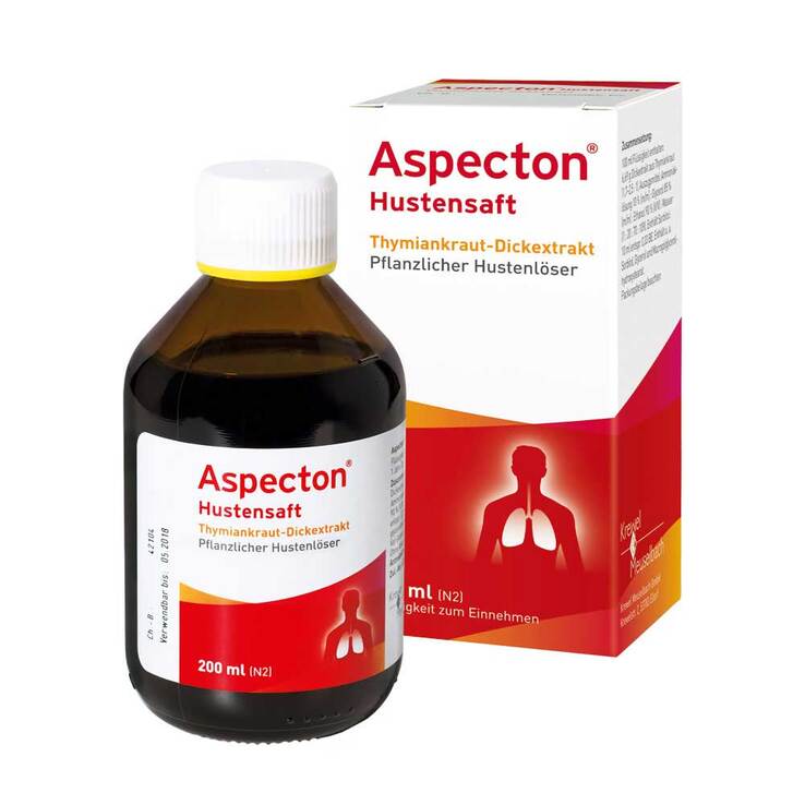 Aspecton Hustensaft, 200 ml