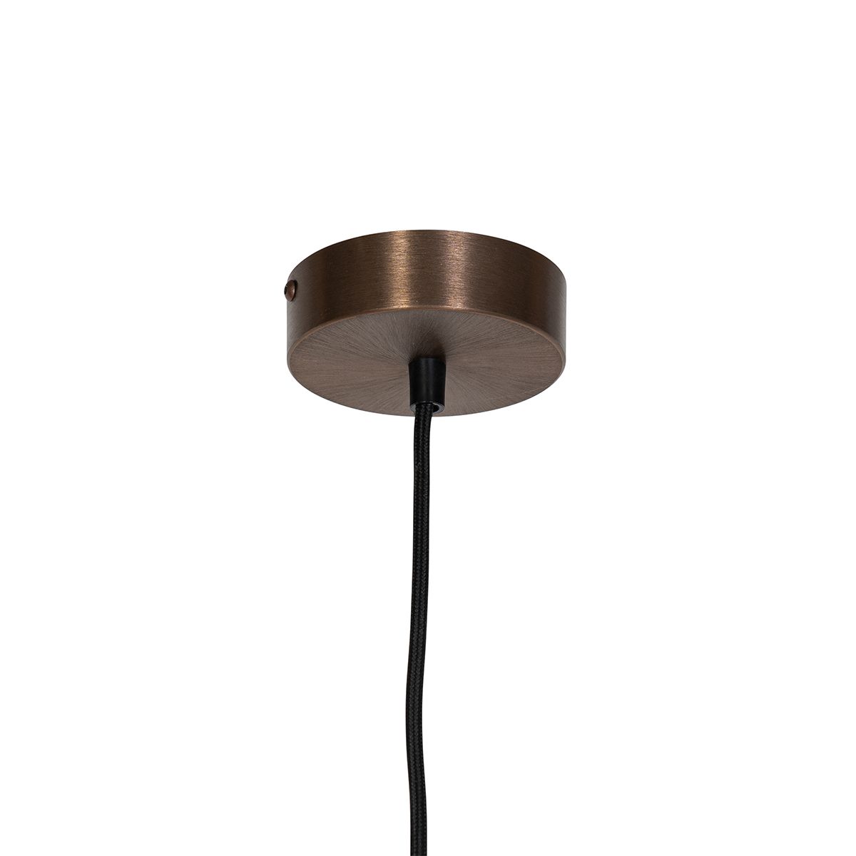 Design hanglamp donkerbrons GU10 50mm - Tubo