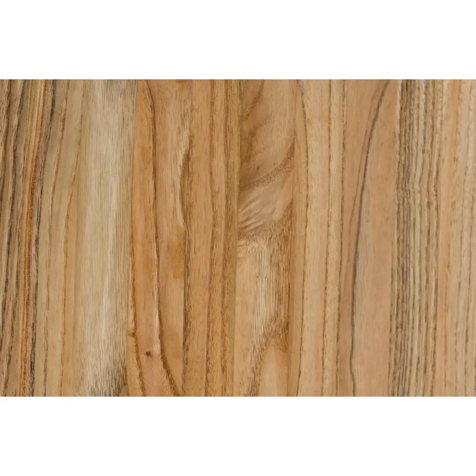 CLP Set van 2 Barkruk Skelde zwart Frame - Hout - natura