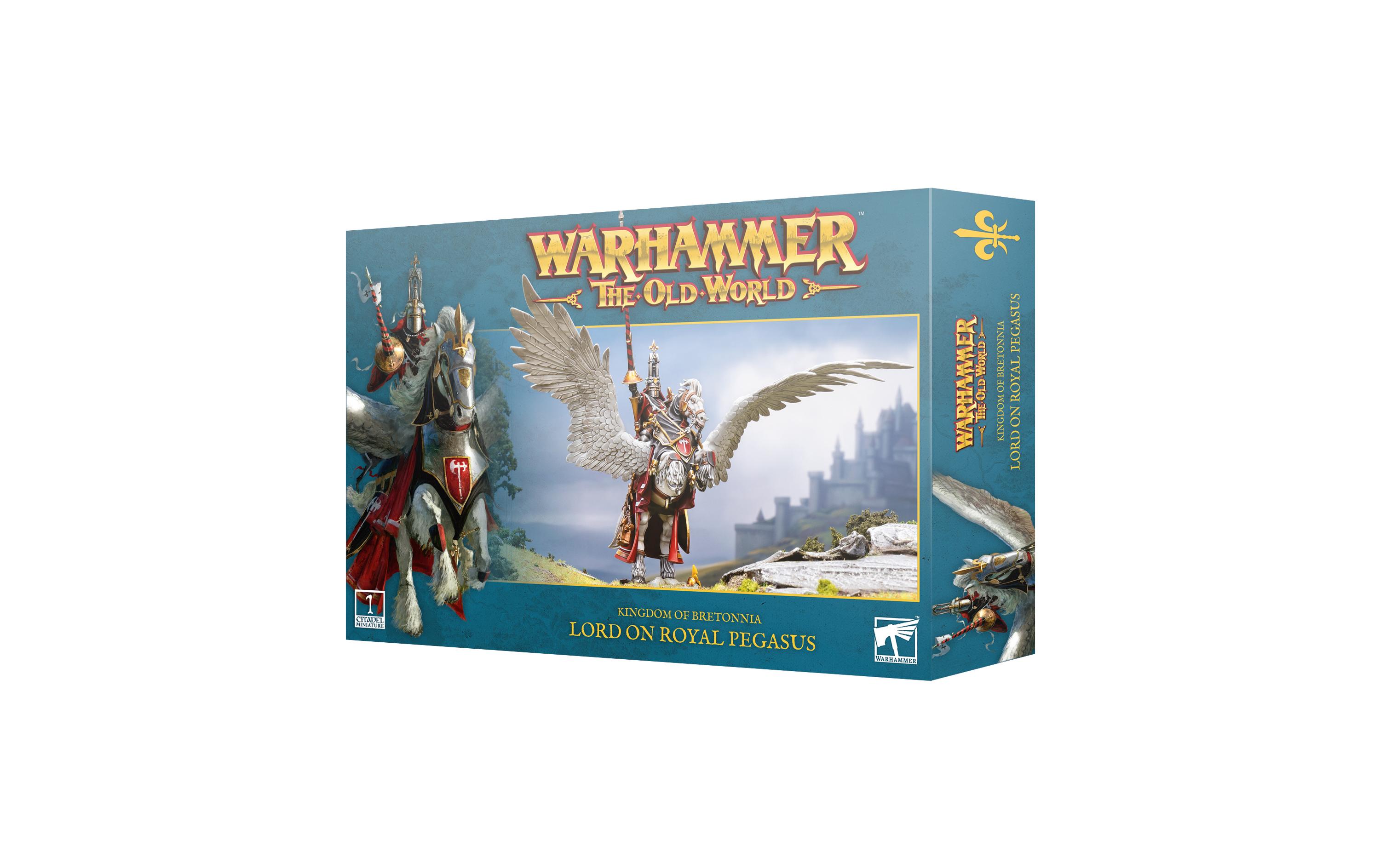 Warhammer The Old World Lord on Royal PegasusWarhammer The Old World Miniatur: Kingdom of Bretonnia Fürst auf Königspegasus