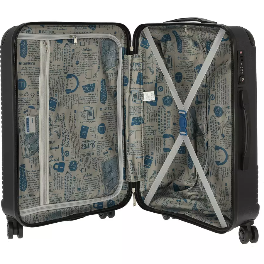 Gabol Balance - 4-Rollen-Trolley M 66 cm grey