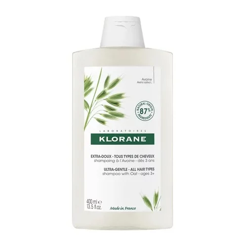 Shampoing Extra-doux - Tous types de cheveux - à l'Avoine - Klorane - 400ml