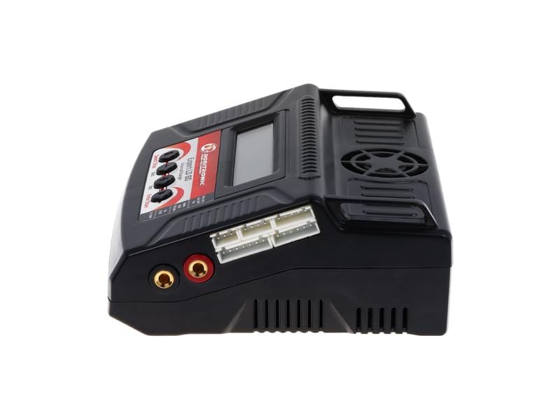 Robitronic Ladegerät Expert LD 80 80W AC/DC, 1-6S Modellbau Ladegerät für 1-6S LiPo und 1-15 Zellen NiMH Akkus