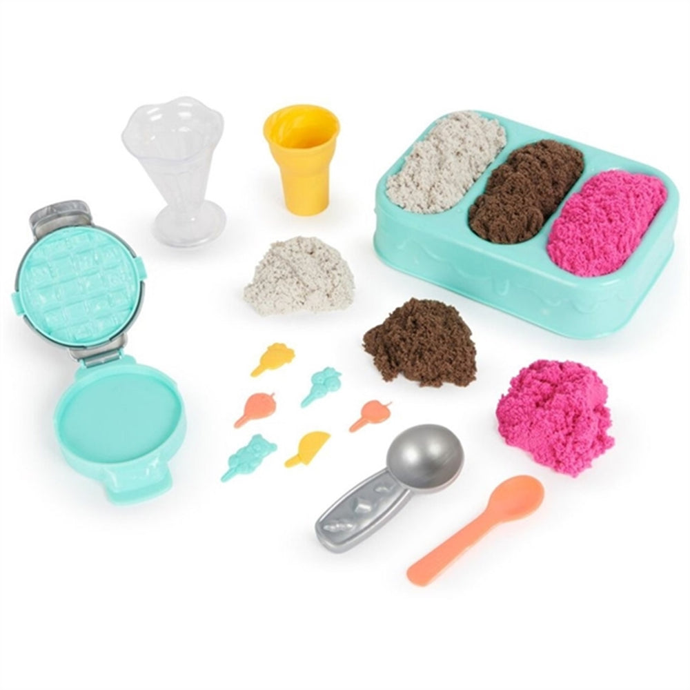 Isdessert Lækkerier - Kinetic Sand → Luksusbaby.dk