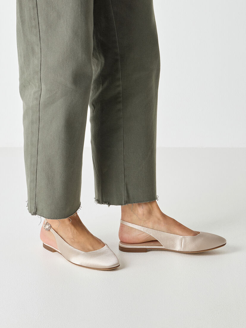 Slingpumps - wit