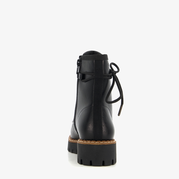s. Oliver dames veterboots zwart