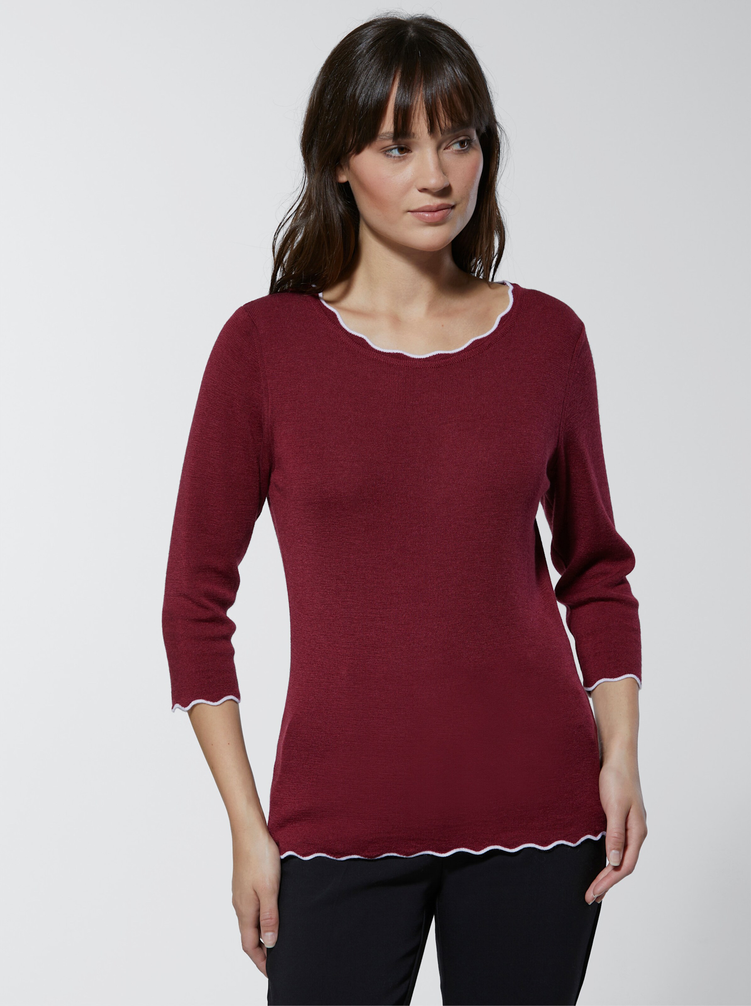 Merino-Seiden-Pullover