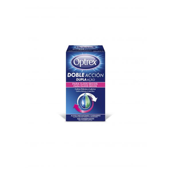 Optrex Colírio Dupla Ação Olhos Secos 10ml