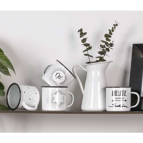 Emailletasse, Bastelset