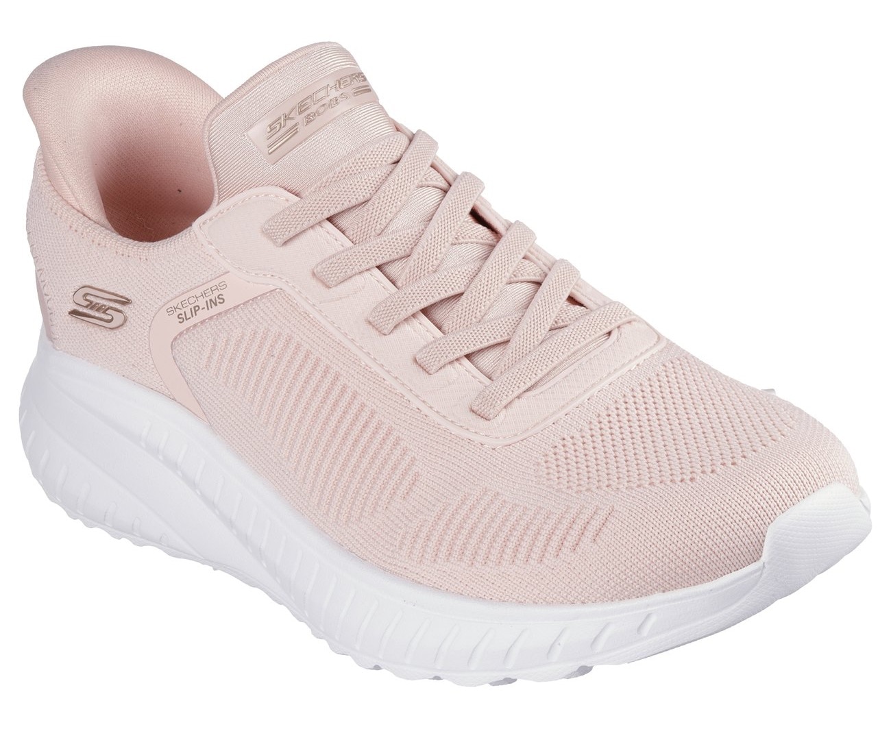 Skechers Slip-On Sneaker »BOBS SQUAD CHAOS-CURRENT MUSE«  , Slipper, Freizeitschuh in veganer Verarbeitung