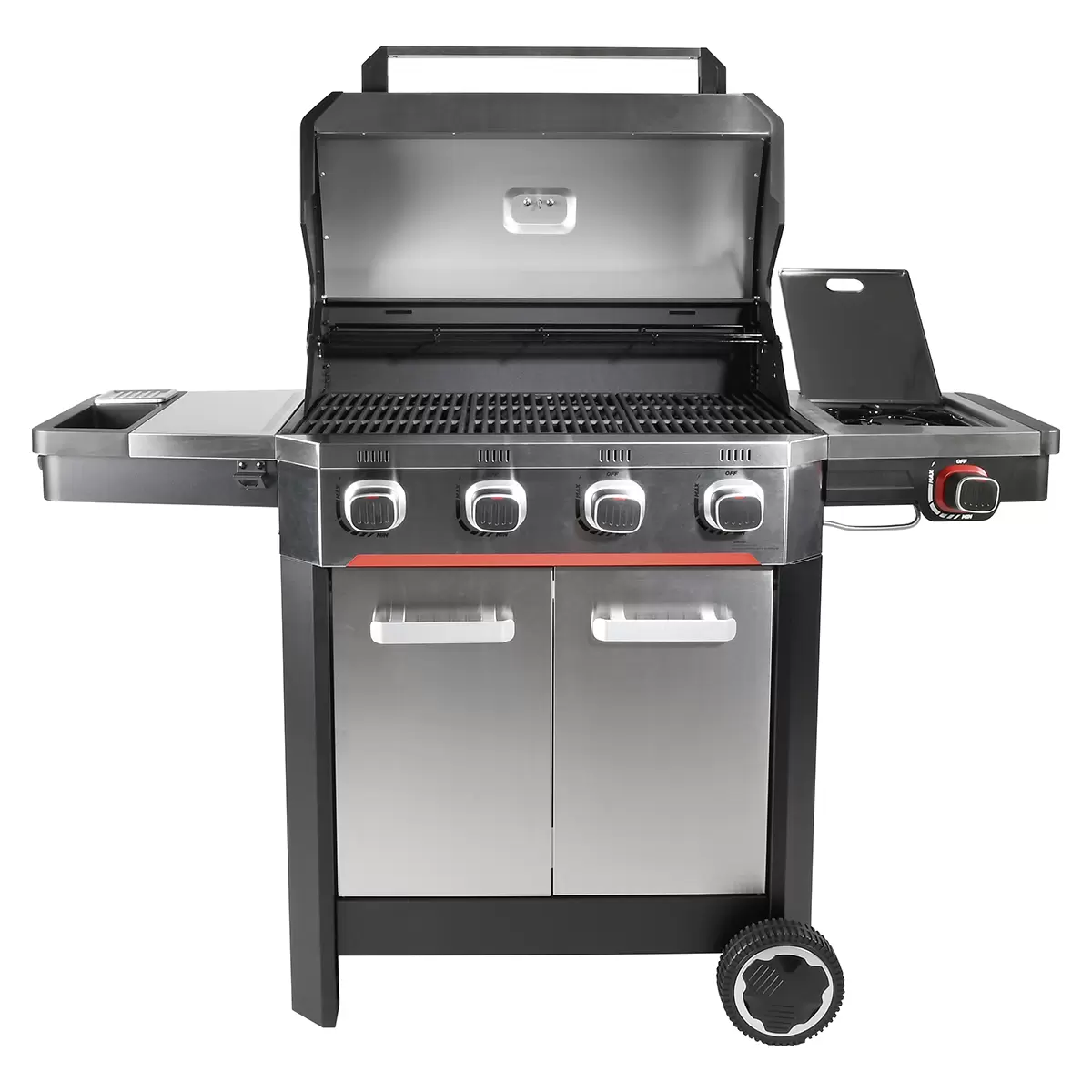 Gasgrill Hamson Mercury schwarz,silber