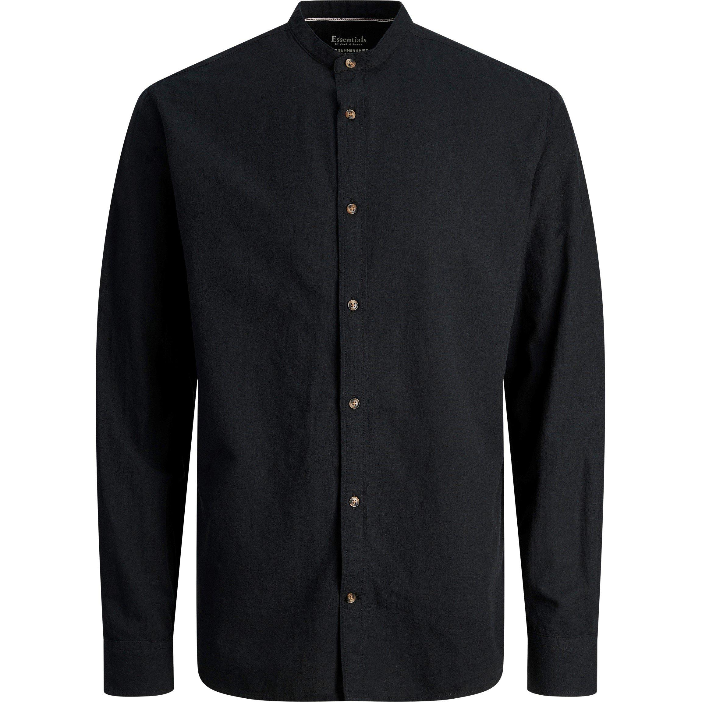 Jack and Jones Long Sleeve Buttoned Linen Shirt