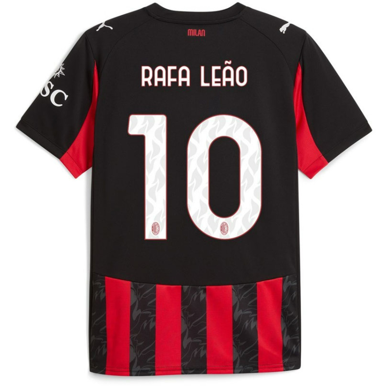 Puma AC Milan Thuis Shirt Rafa Leão 10