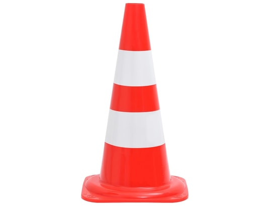 VIDAXL - Cônes de signalisation réfléchissants 20pcs rouge et blanc ...