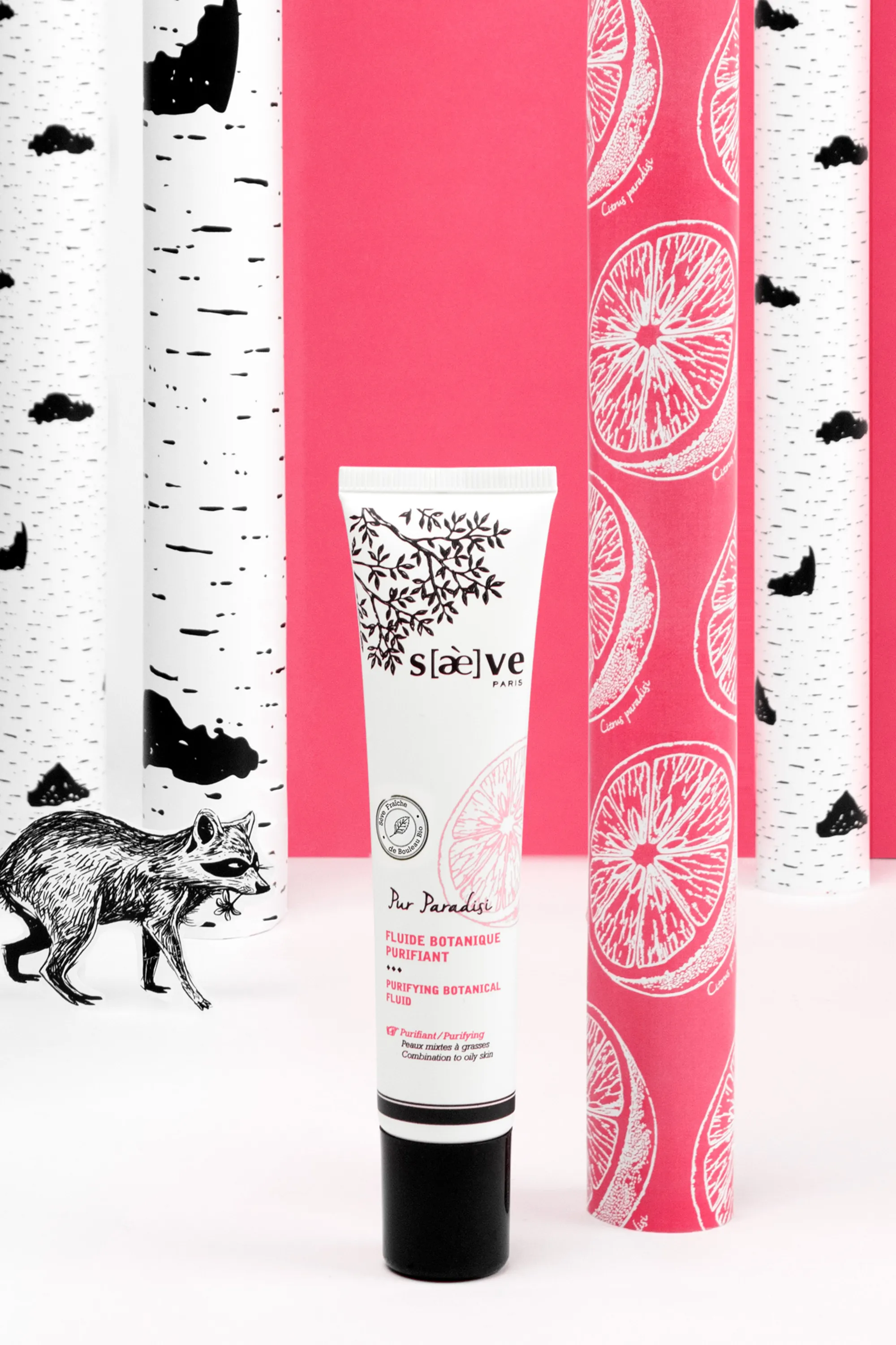 Saeve Fluide botanique purifiant Pur Paradisi-40 ml