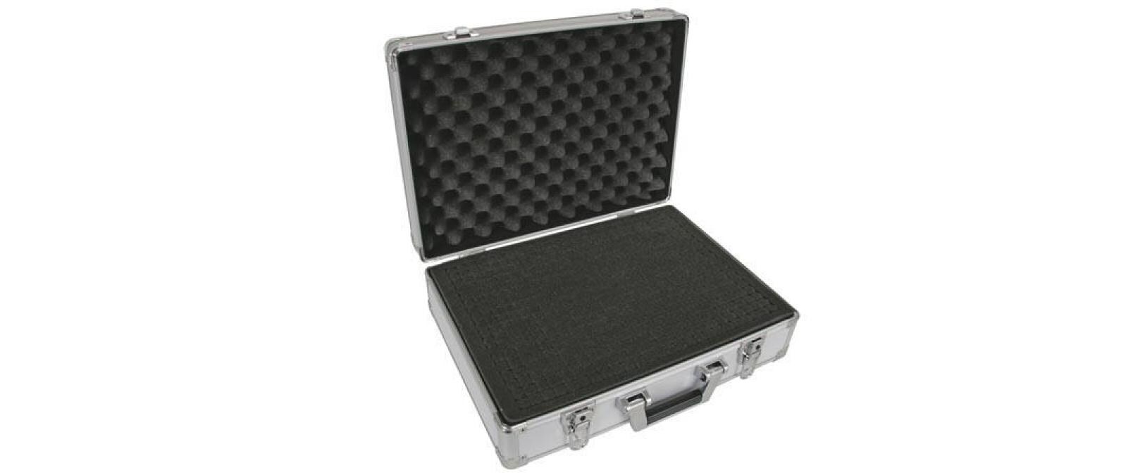 Werkzeugkoffer 1819-42A Silber, Mit SchaumstoffeinlageAluminium-Werkzeugkoffer