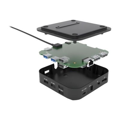 i-Tec USB-C - Station d'accueil - USB-C / Thunderbolt 3 - 2 x DP - GigE